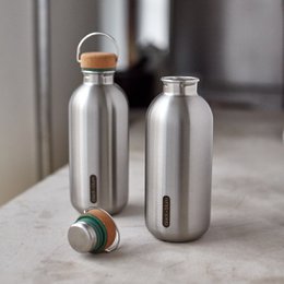 BLACK + BLUM Stainless Steel Bottle | Waterproof | 600ml | Olive