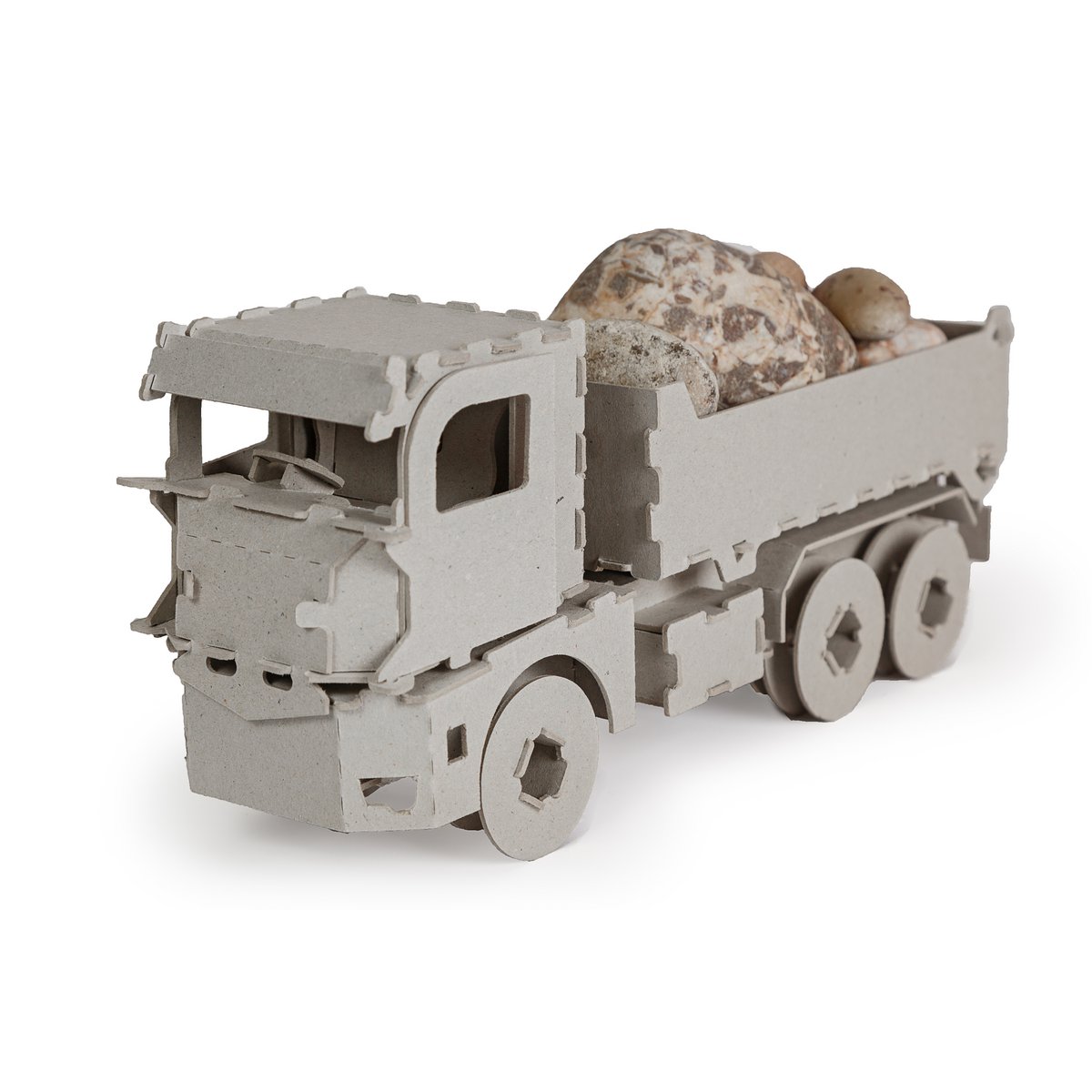 Big Truck Car, juguete de cartón para construcción, bricolaje, 3D, 5+, regalo