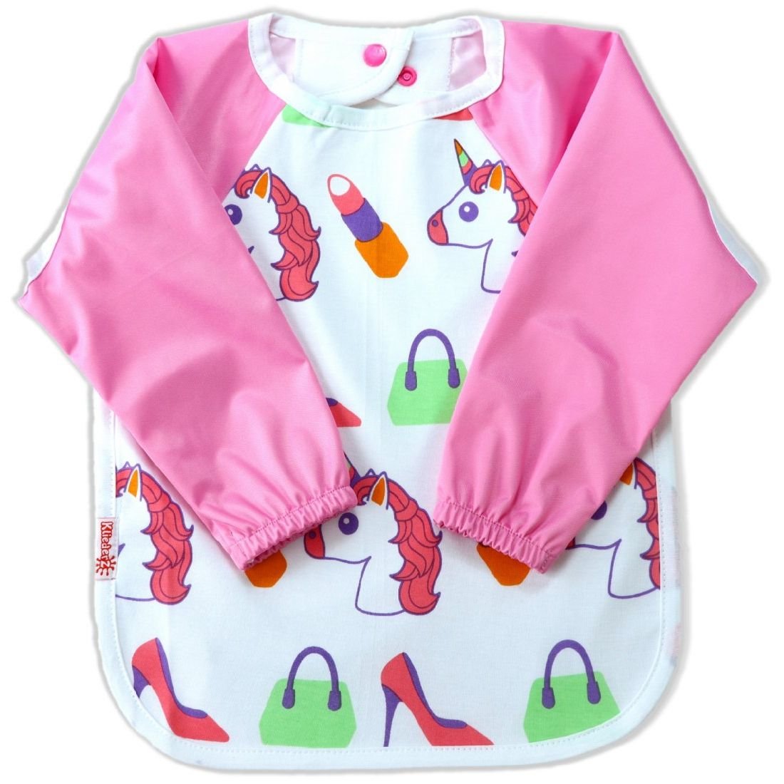 śliniaczek z rękawami Girly Stuff - śliniaczek niemowlęcy/maluch