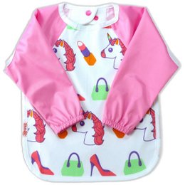 śliniaczek z rękawami Girly Stuff - śliniaczek niemowlęcy/maluch