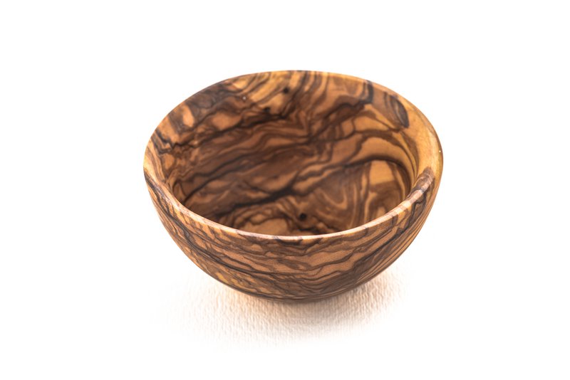Pinchschale aus Olivenholz