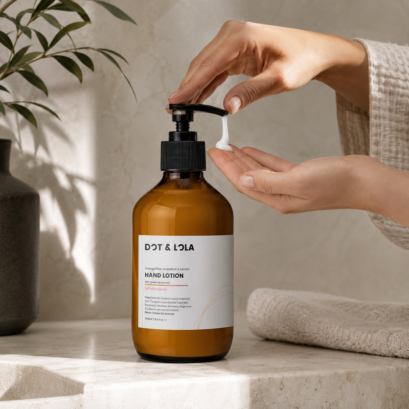 Organiczny cytrusowy balsam do rąk dla wszystkich