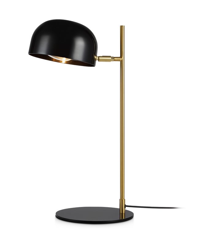 POSE Bord 1L Sort/børstet messing