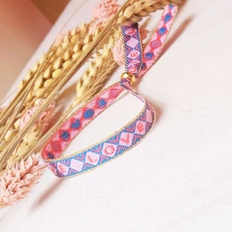 Lint armbandje Love diamond