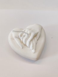 Take my hand candle - Take my hand heart shaped candle - heart shaped candle