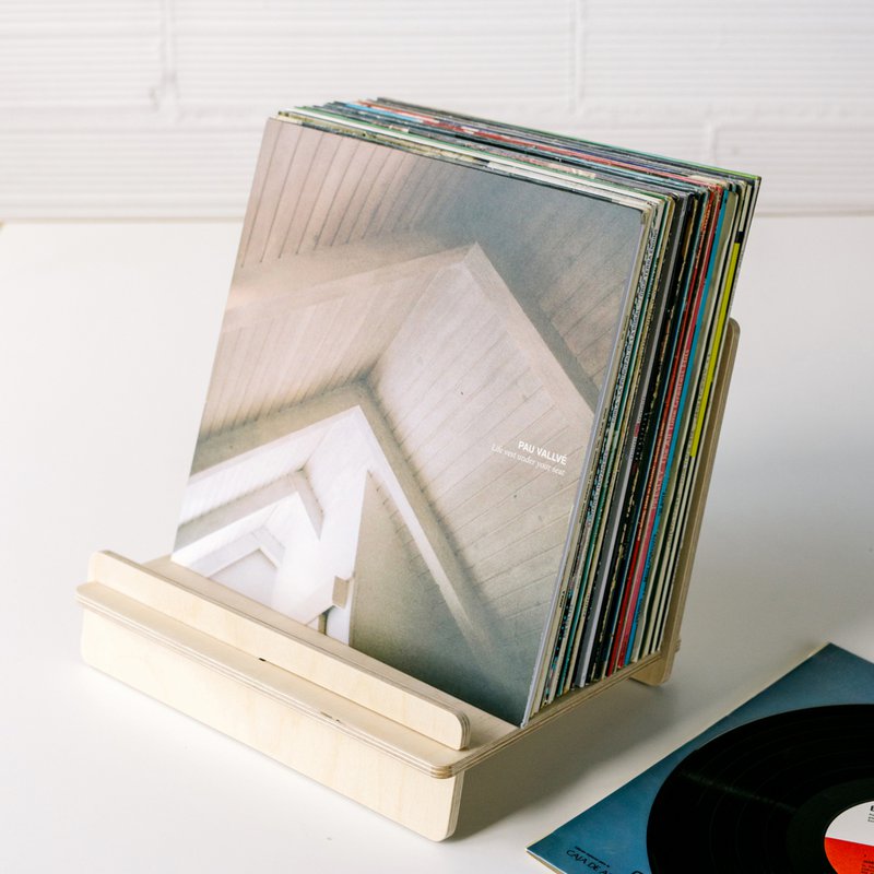 Understøttelse af vinylplader og bøger - LA GATZARA