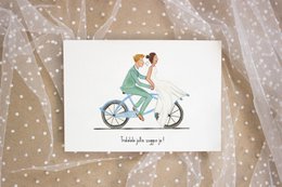 Postkarte - Tralalala du sagst ja!