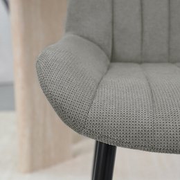 Silla de comedor Jarvis [juego de 2] [tela de lino]