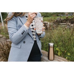 Tumbler con Tapa S´Well Calacatta Gold 530ml