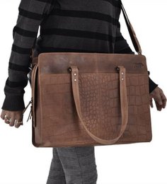 Croco Werkas Light brown