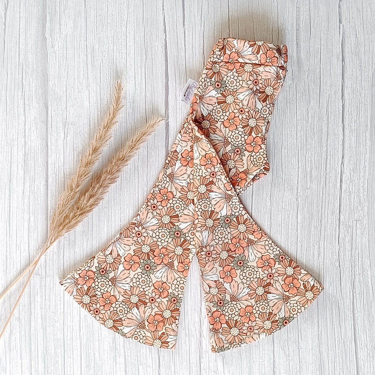 Pantalon Évasé Fleur Joyeuse