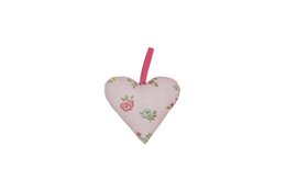 Serce tekstylne Abby 9x9 cm Isabelle Rose