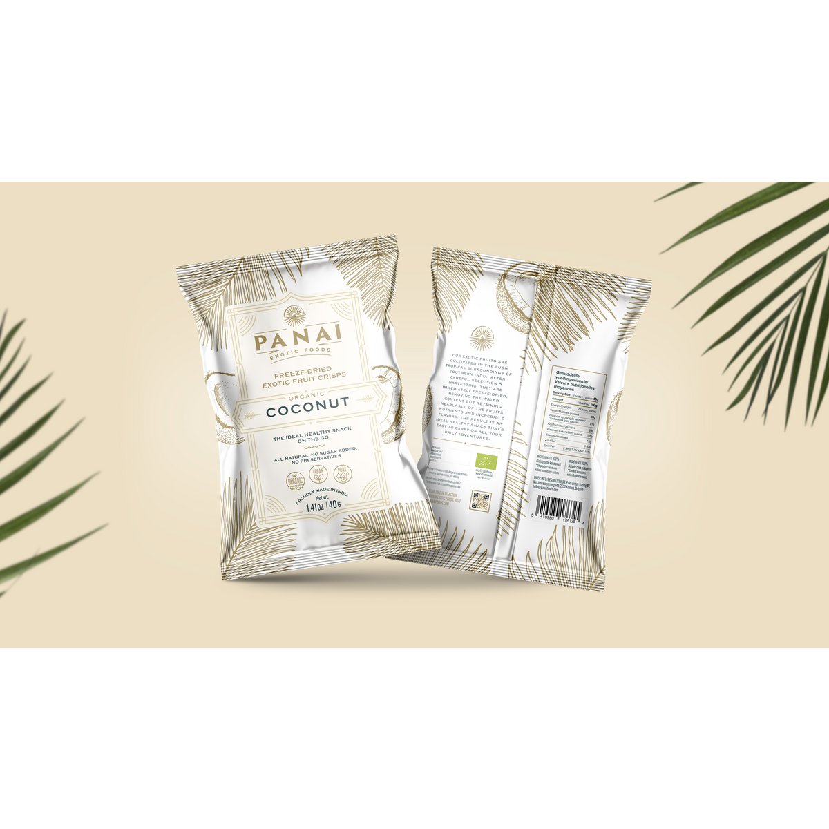 Panai Organic Freeze-dried Coconut Crisps