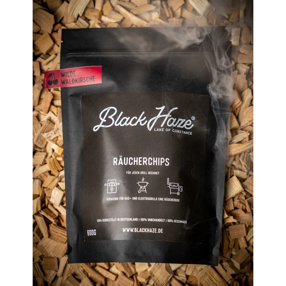 Black Haze - Räucherchips Kirsche