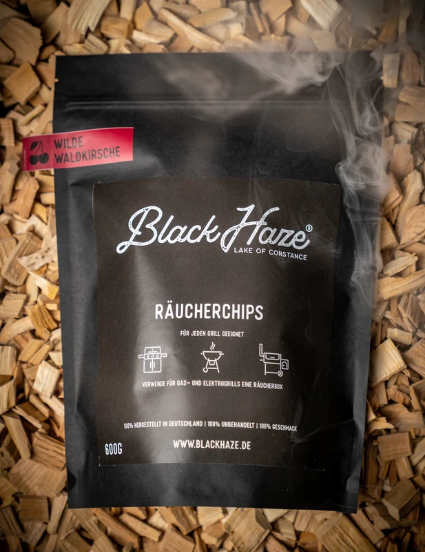 Black Haze - Räucherchips Kirsche