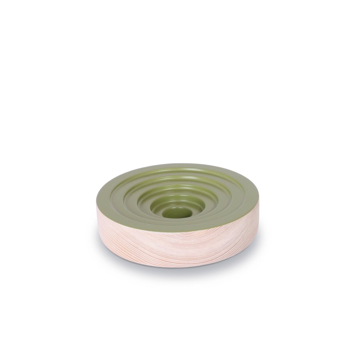 Kerzenhalter CANDLE WOOGIE grün