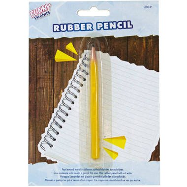Timmy Toys - FT108 - Lustige Streiche - biegbarer gefälschter Gummi -Bleistift