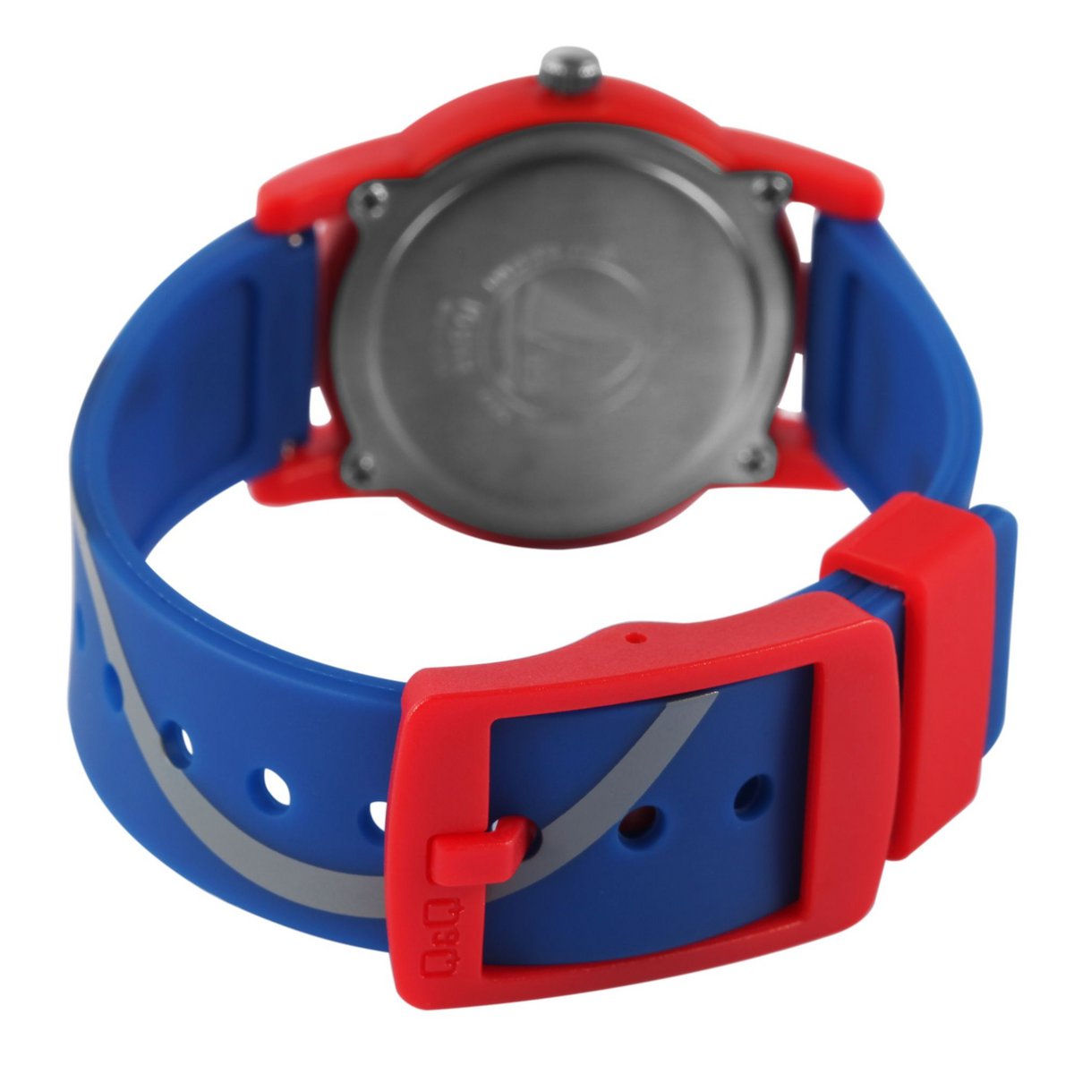 Montre pour enfants Q&Q "Fire Department", bracelet en résine, 10 ATM