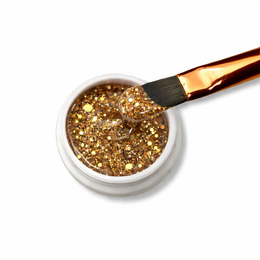 Doriana Cosmetics Magical Glittergel - Alexis Gold (Art. -Nr.: C8), 5 ml