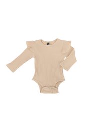 Ravies - Pagliaccetto con volant - Beige