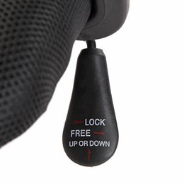 BLACK/ GREY OFFICE CHAIR