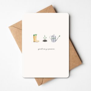 Pensioen - Tuin materiaal