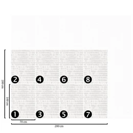 Papel pintado punteado estético desnudo