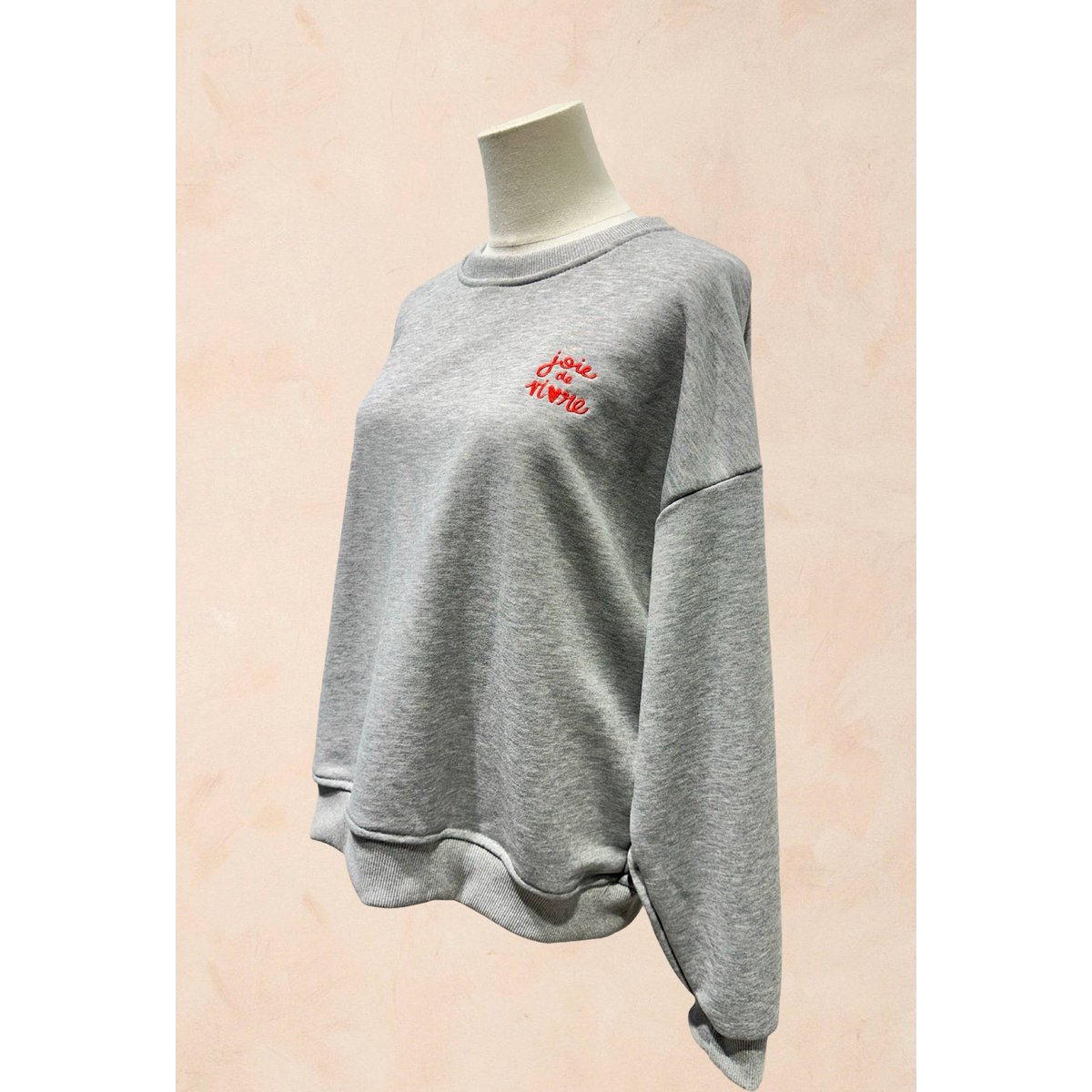Sweat joie de vivre en coton