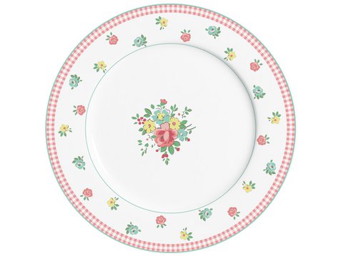 Porzellan großer Teller Abby 23 cm Isabelle Rose