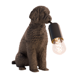 Goldendoodle tafellamp
