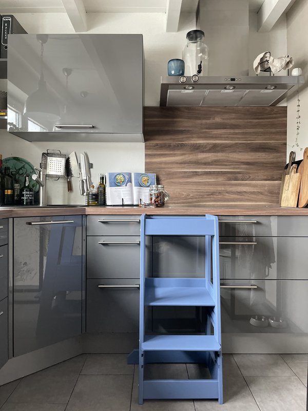 tiSsi® Lernturm FELIX Buche TAUBENBLAU