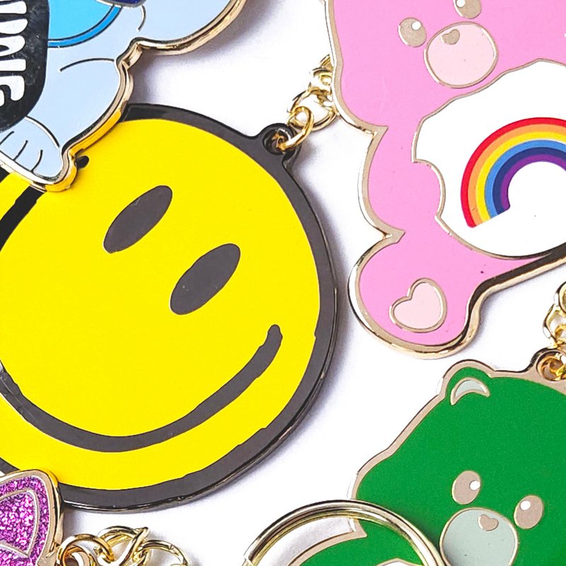 Portachiavi Smiley: un sorriso sul tuo portachiavi