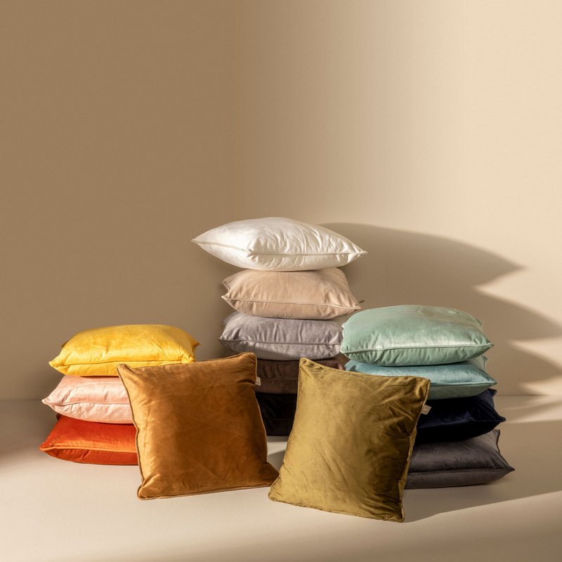 Dutch Decor FINN - Cushion 60x60 cm Pumice Stone - beige