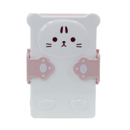 Bento snack box for children - Pink Cat