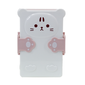Bento-Snackbox für Kinder – Pink Cat