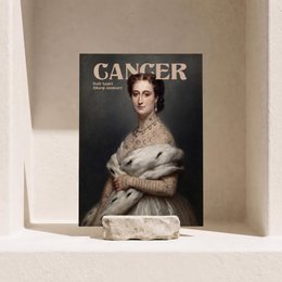 Cancer  - Postcard - Astro Queen Collection 