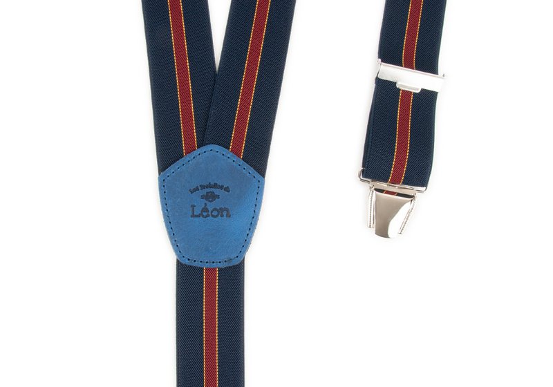 Navy Alpine brede seler
