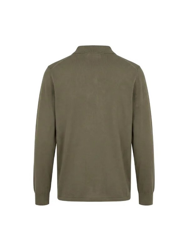 Polo Camo Green 180g Fine Piqué Cotone Made in Italy | Horda