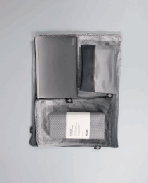 Zero Waste Bags Charcoal Gray