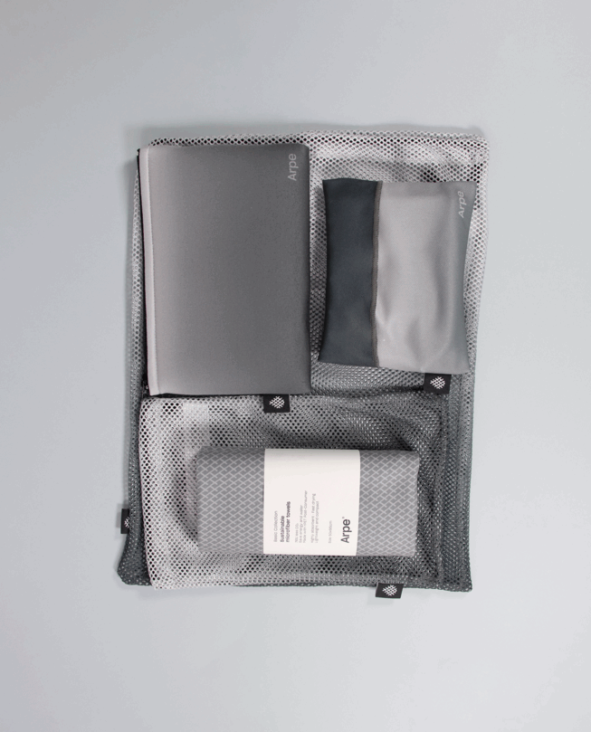 Zero Waste Bags Charcoal Gray