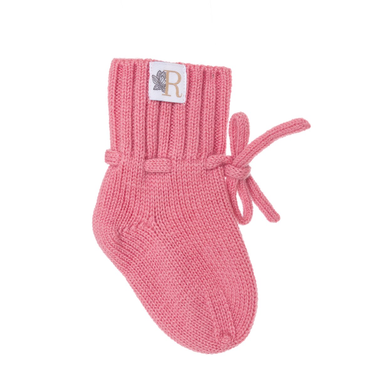 Rosini slippers merino wool - old pink