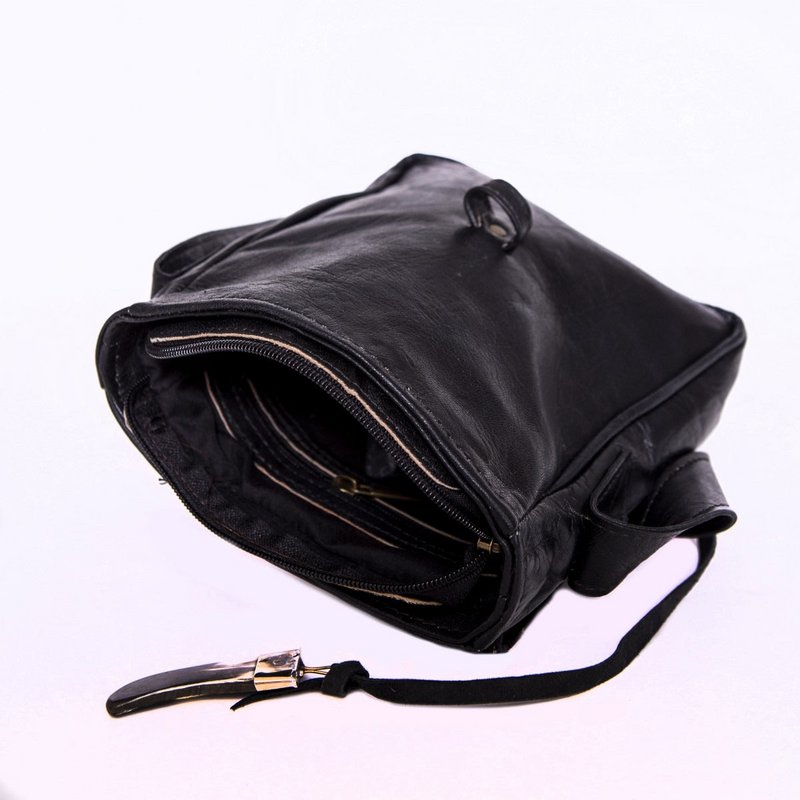 Leather bag 'Qabli'