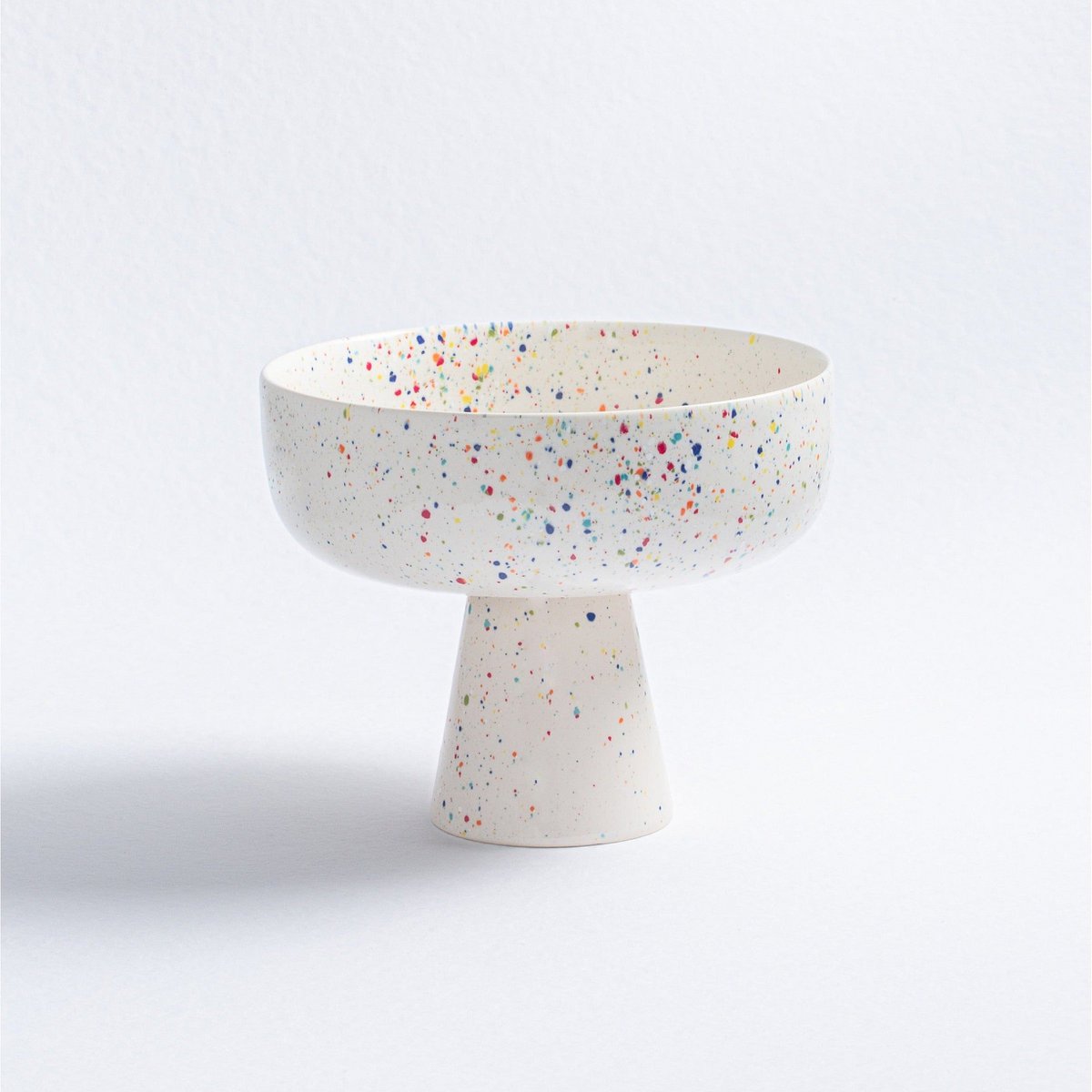 New Party Fruit Bowl 23cm White