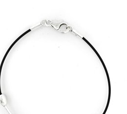 Silberarmband „Single Silver“ Schilder aus 925er Silber