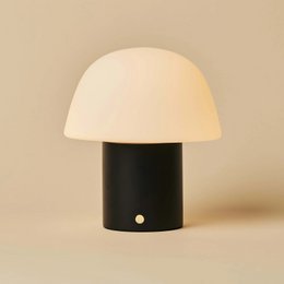 Yannick Black Trådløs Bordlampe