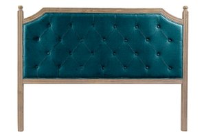 CABECERO CAMA POLIESTER RUBBERWOOD 160X6X120 MB188046