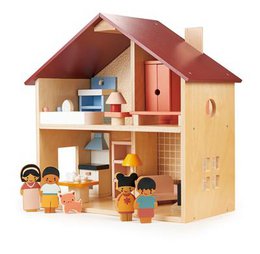 Poppenhuis Met Meubels