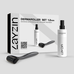 Set Dermaroller da 1,2 mm incluso spray detergente