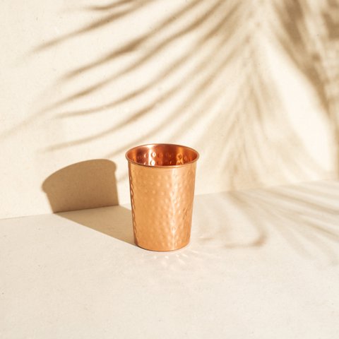 HAMMERED COPPER TUMBLER 300 ML