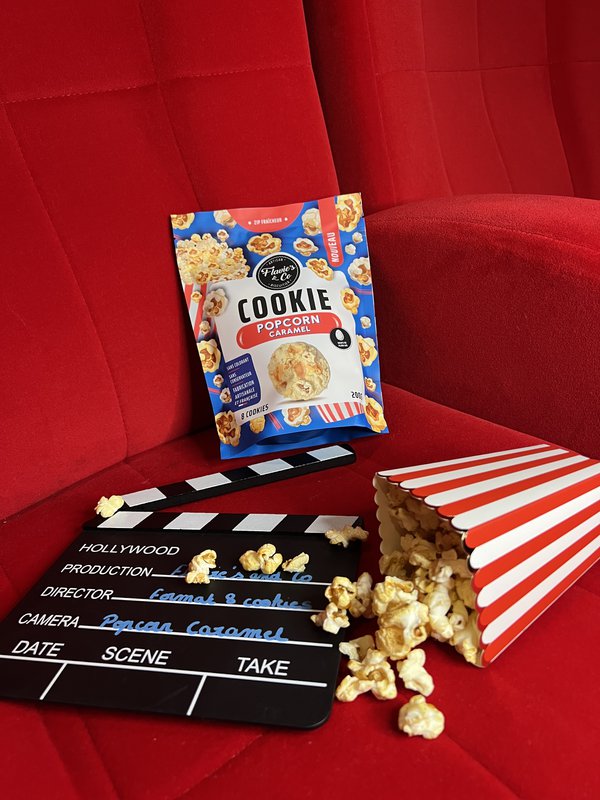 Cookies popcorn - caramel